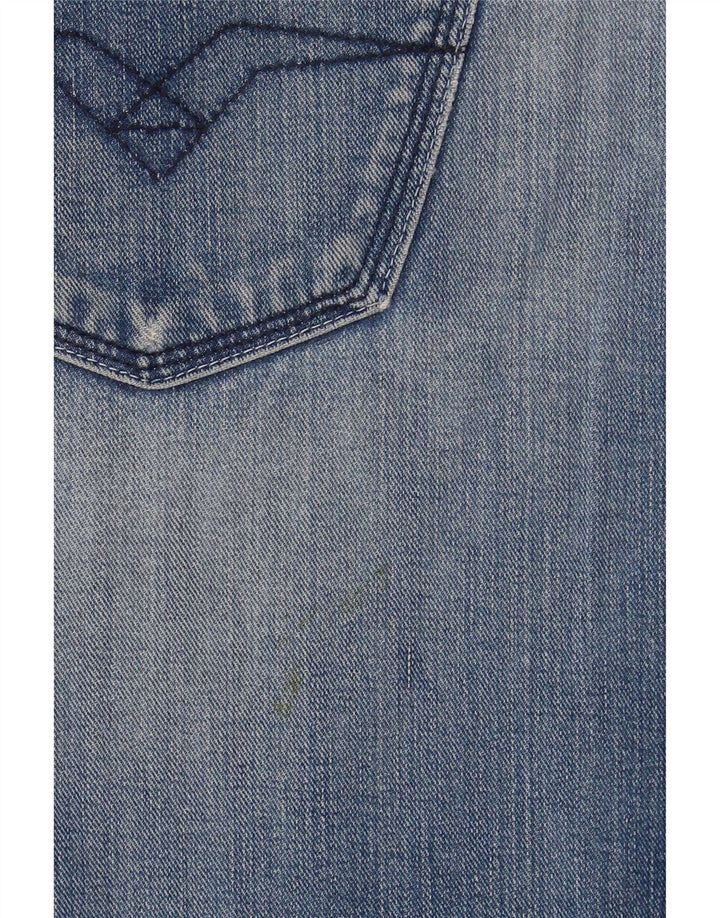Replay Herre Bootcut Jeans W33 L36 Blå Bomuld