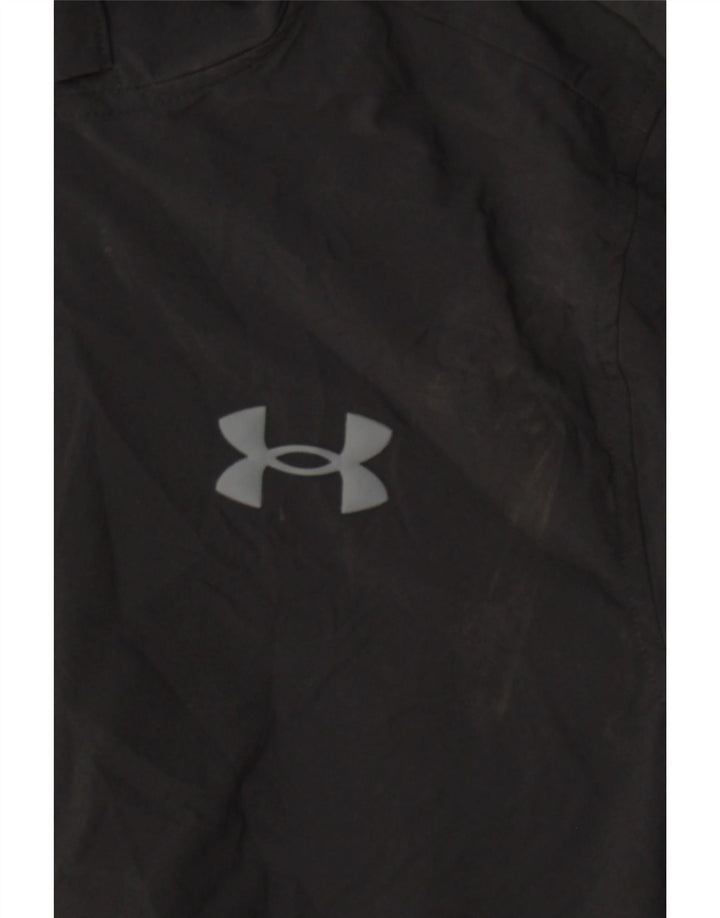 Under Armour Regnjakke med hætte til mænd UK 36 Small Black Colourblock