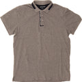 JACK & JONES Mens Graphic Polo Shirt Large Grey Cotton Vintage Jack & Jones and Second-Hand Jack & Jones from Messina Hembry 