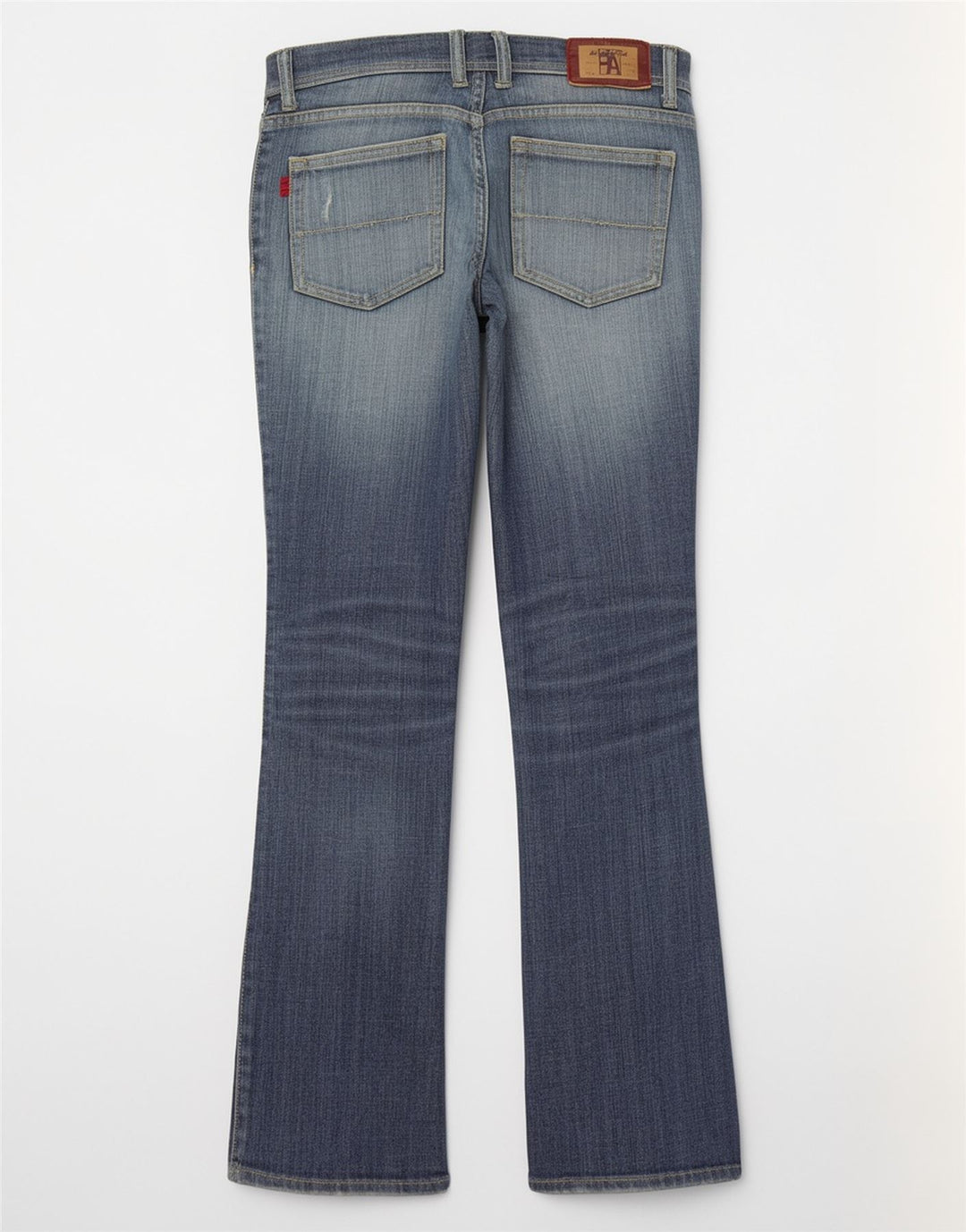 Vintage Dame Bootcut Jeans W27 L31 Blå