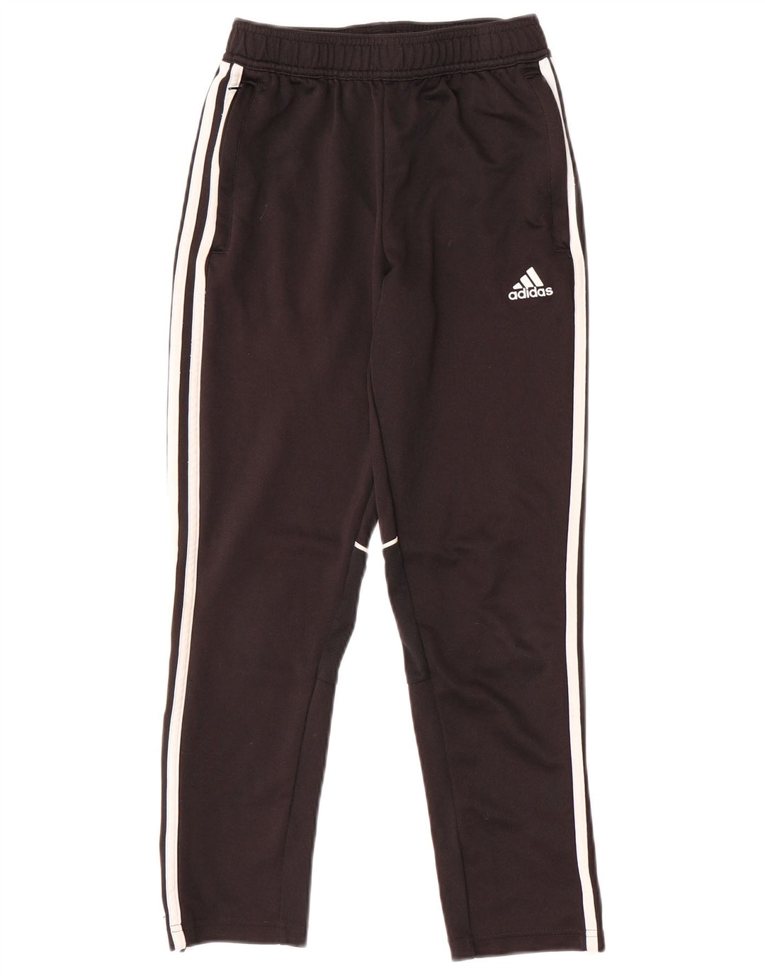 ADIDAS Træningsdragtsbukser til drenge 11-12 år Sort polyester