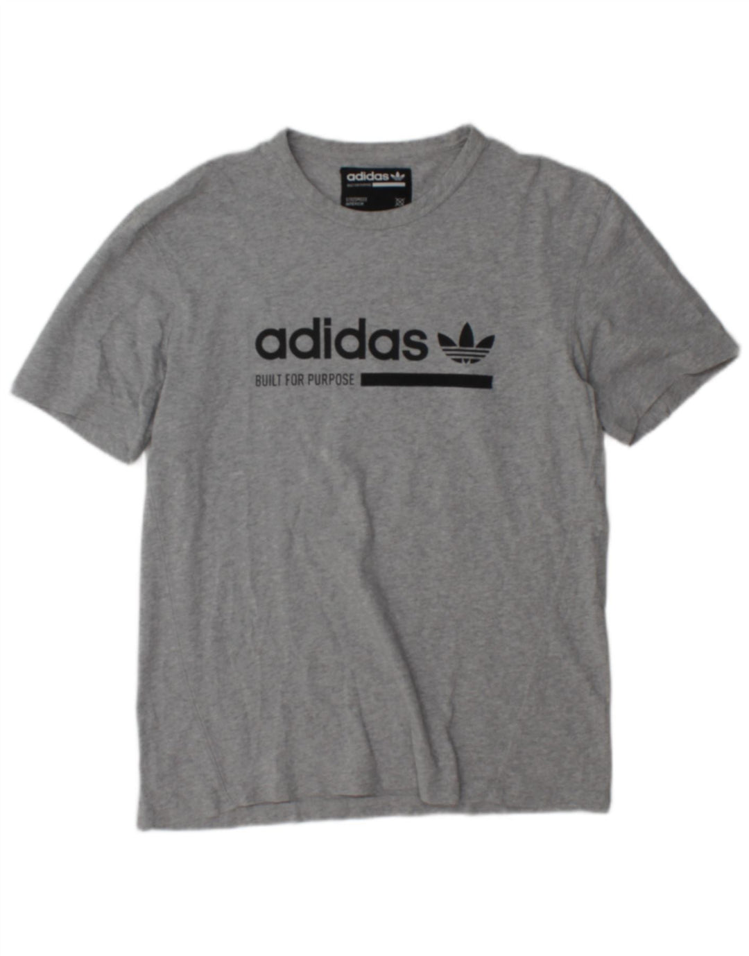 Adidas Grafisk T-shirt top til mænd, lille grå