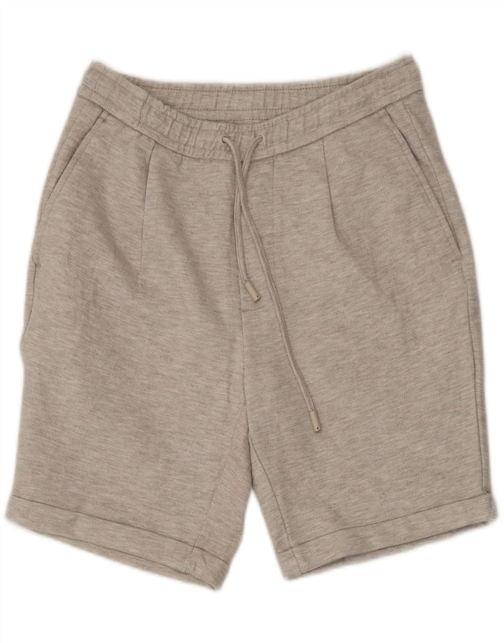 ZARA Womens Casual Shorts Small W27  Beige Polyester Vintage Zara and Second-Hand Zara from Messina Hembry 