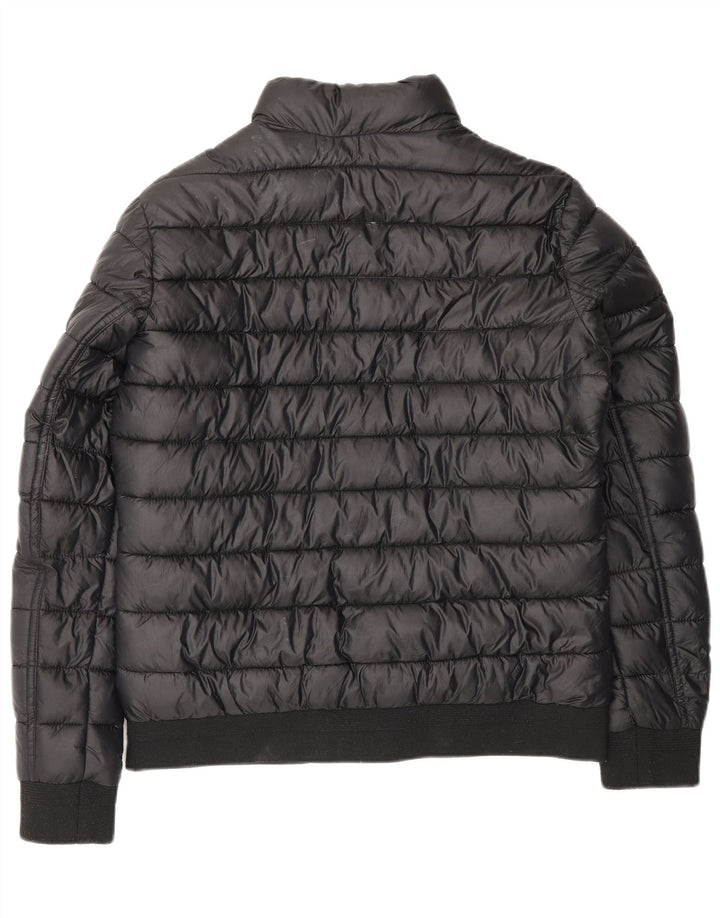 JACK WILLS Polstret jakke til kvinder UK 12 Medium Sort Polyester