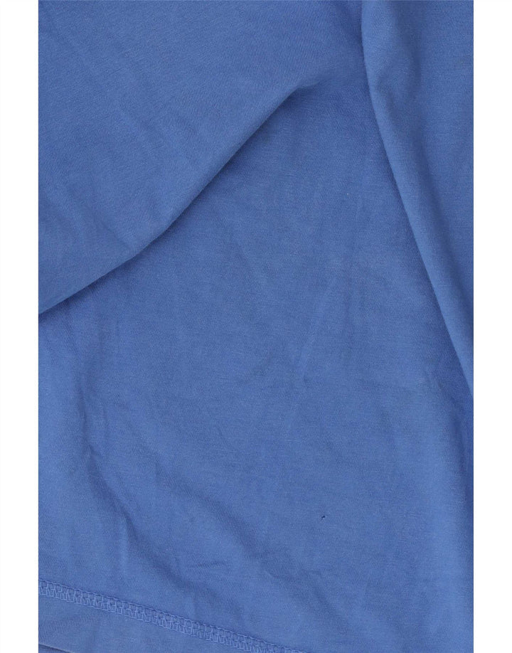 Puma Herre grafisk T-shirt Top Medium Blå Bomuld