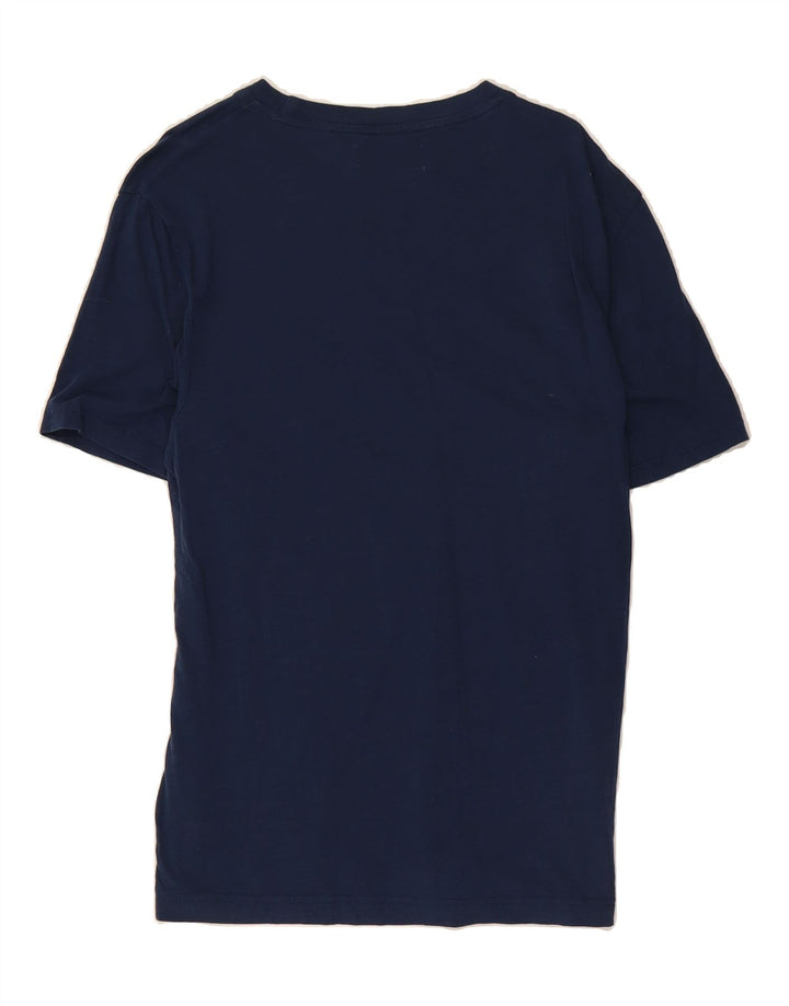 PENGUIN Mens T-Shirt Top Large Navy Blue Vintage Penguin and Second-Hand Penguin from Messina Hembry 