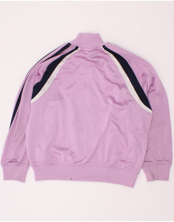 Adidas piger træningsdragt topjakke 5-6 år Lilla Colourblock