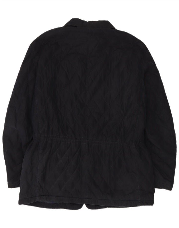 Allegri Herre Quiltet Jakke UK 42 XL Sort