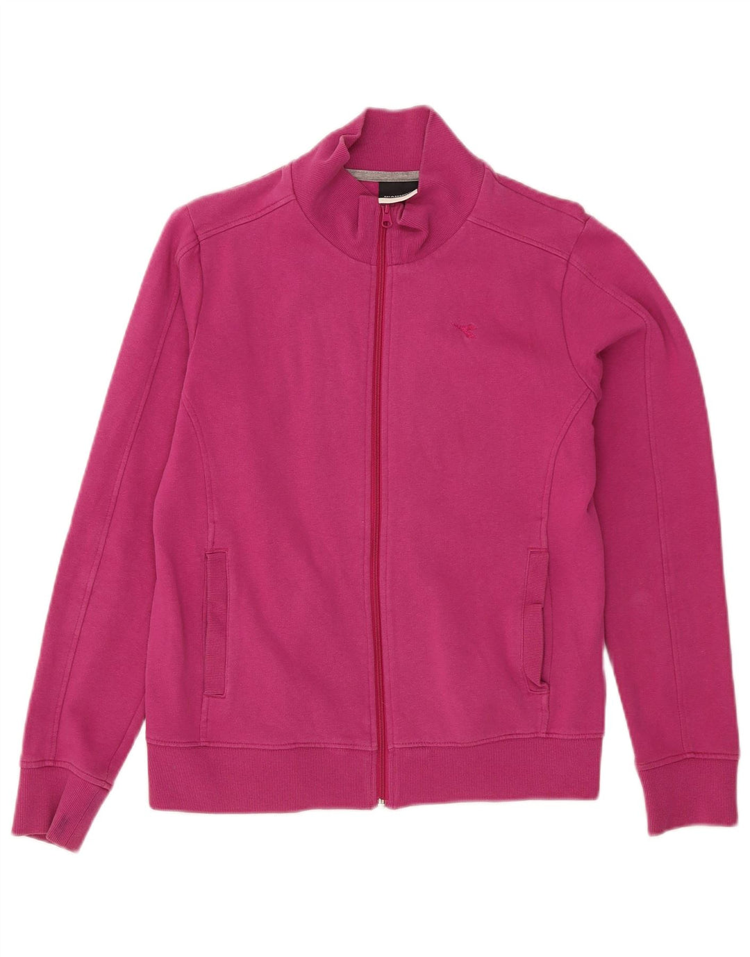 DIADORA Womens Tracksuit Top Jacket UK 14 Large Pink Cotton