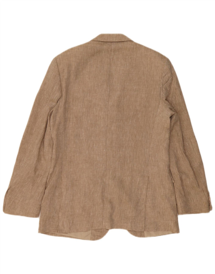 Pierre Cardin Herre 3-knaps blazerjakke IT 48 Medium Beige Linned