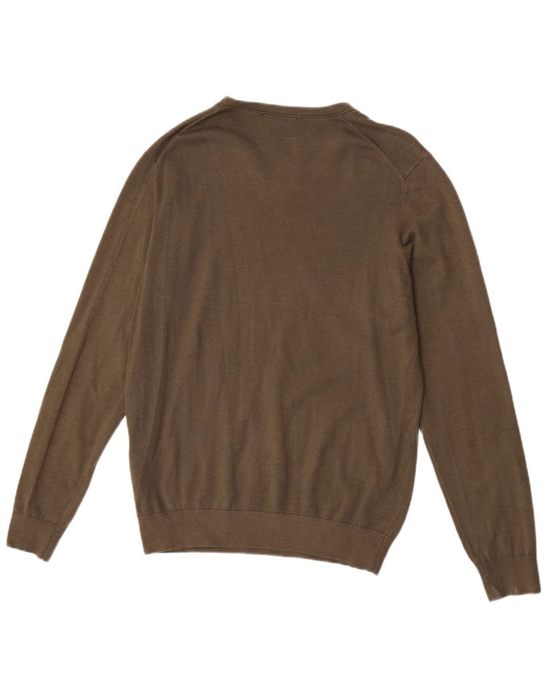 Liu Jo Herre V-hals sweater Stor Khaki Viscose