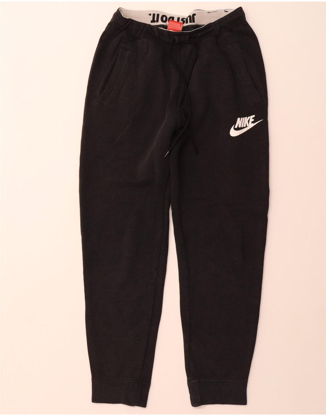 NIKE træningsdragt til kvinder Joggers UK 8 Small Black Bomuld