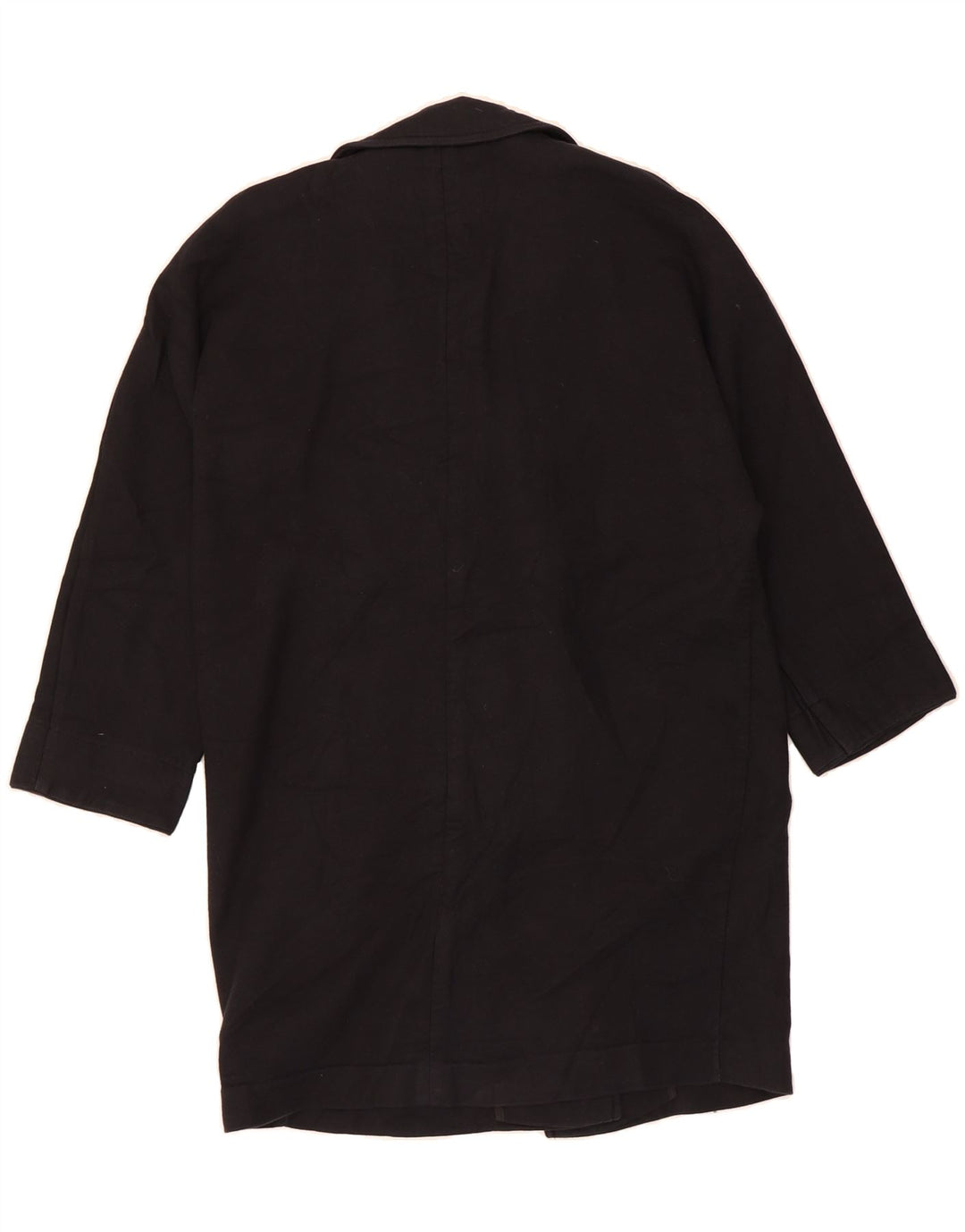 TOPSHOP Womens Oversized Overcoat UK 10 Small Black Vintage Topshop and Second-Hand Topshop from Messina Hembry 