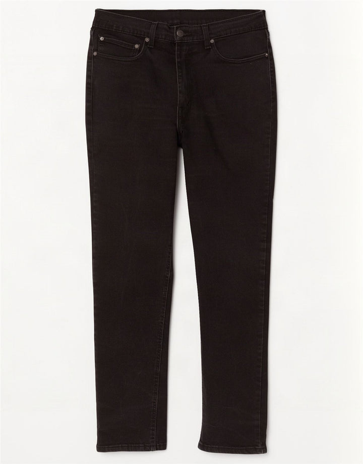 Levi's Herre 531 Slim Jeans W36 L32 Sort Bomuld