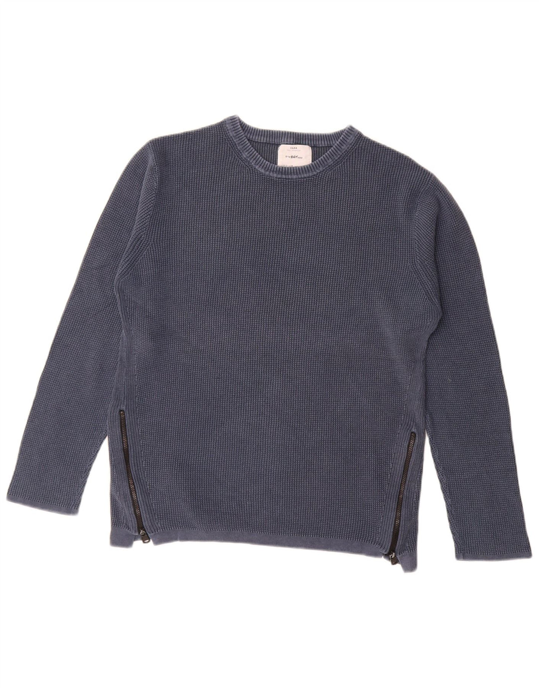 Zara drenge sweater med rund hals 13-14 år marineblå