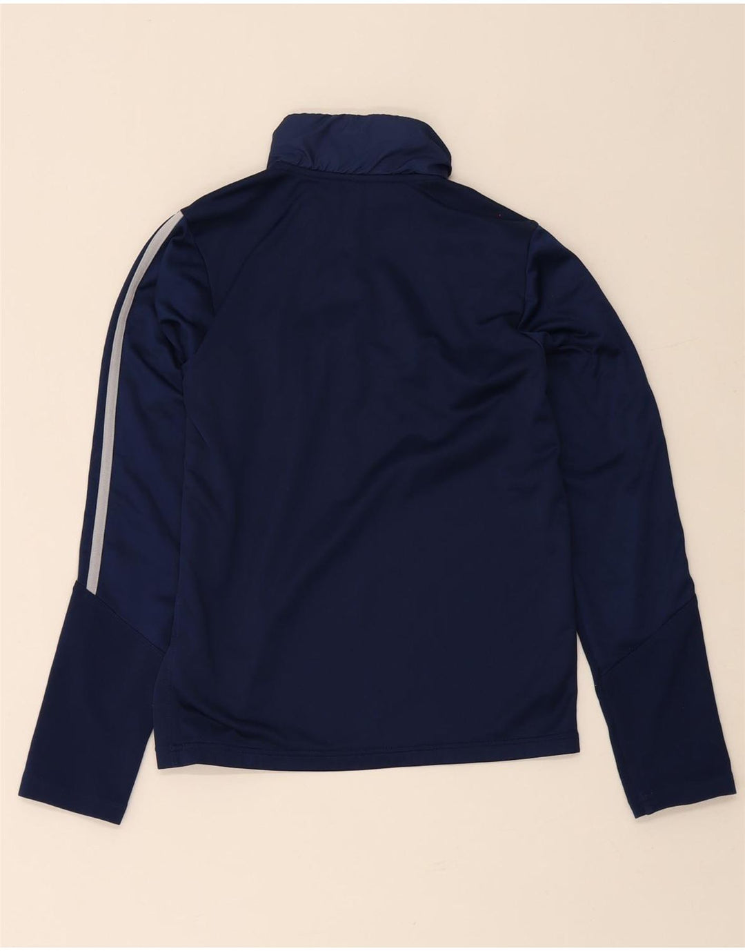 Adidas Boys Aeroready Zip Neck Pullover Træningsdragt Top 13-14 år Navy Blue