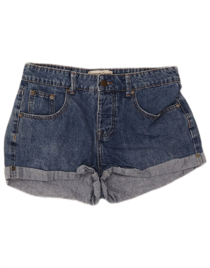 Rip Curl Dame denim Shorts W28 Medium Blue Bomuld