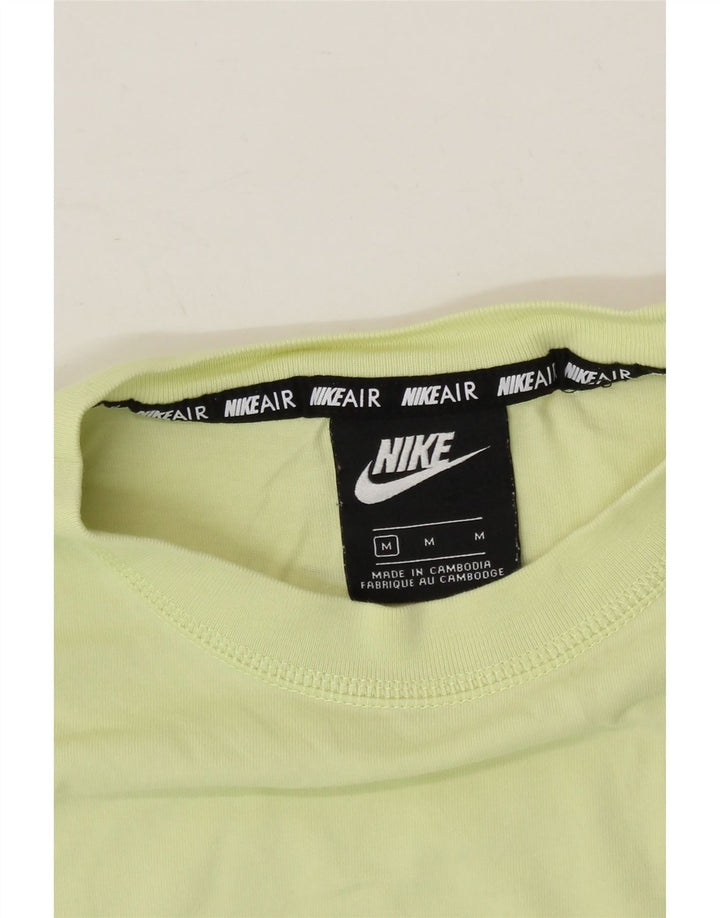 NIKE Mens Graphic T-Shirt Top Medium Green Cotton Vintage Nike and Second-Hand Nike from Messina Hembry 