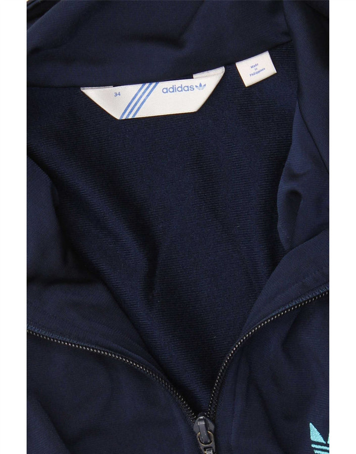 Adidas træningsdragt topjakke til kvinder EU 34 XS marineblå