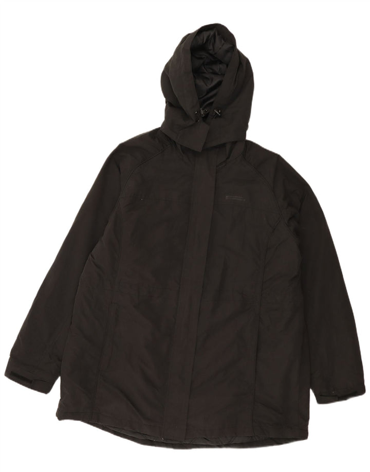 Mountain Warehouse Dame Hooded Windbreaker Jacket UK 22 3XL Sort