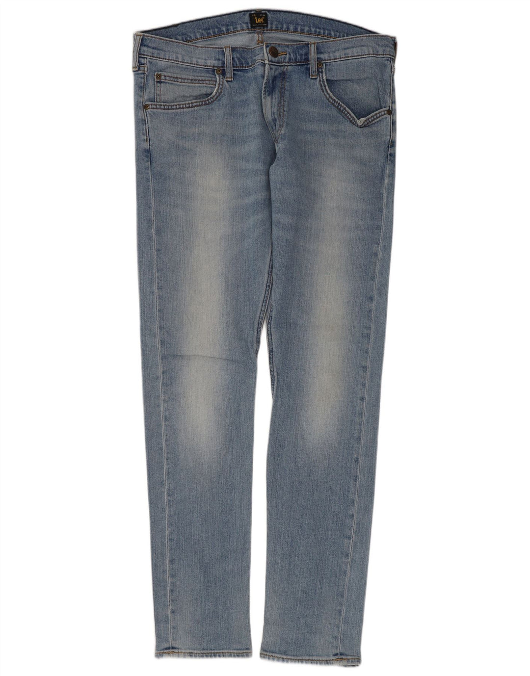 LEE Slim Jeans til mænd W34 L31 Blå