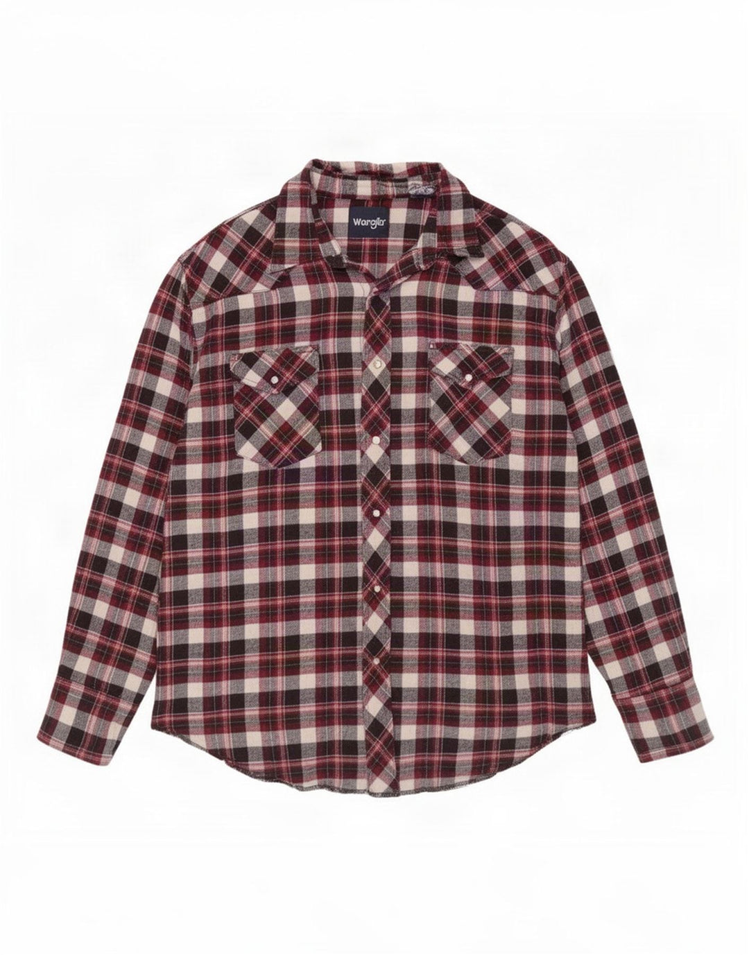 Wrangler herre flannel skjorte 2XL rød ternet