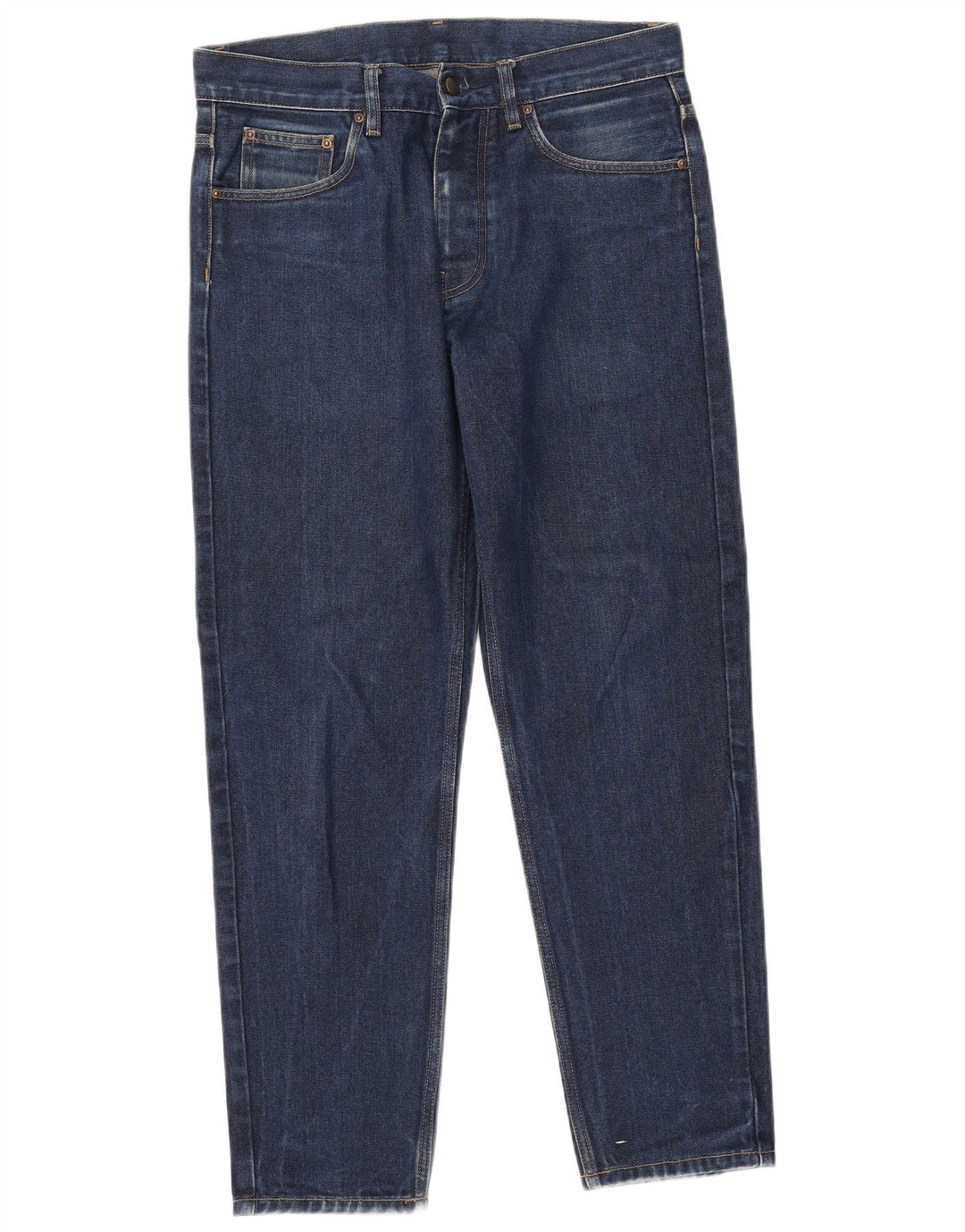 Carhartt Herre Slim Jeans W30 L29 Marineblå Bomuld