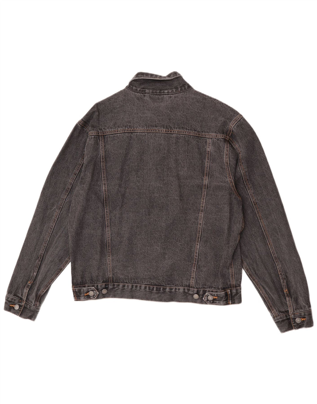Vintage denimjakke til mænd UK 42 XL Grå bomuld