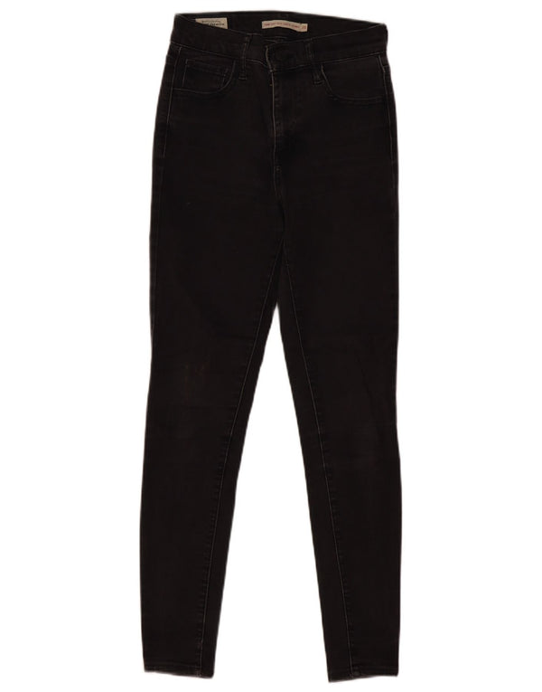 Levi's Womens 720 High Rise Super Skinny Jeans W25 L26 Grå Bomuld