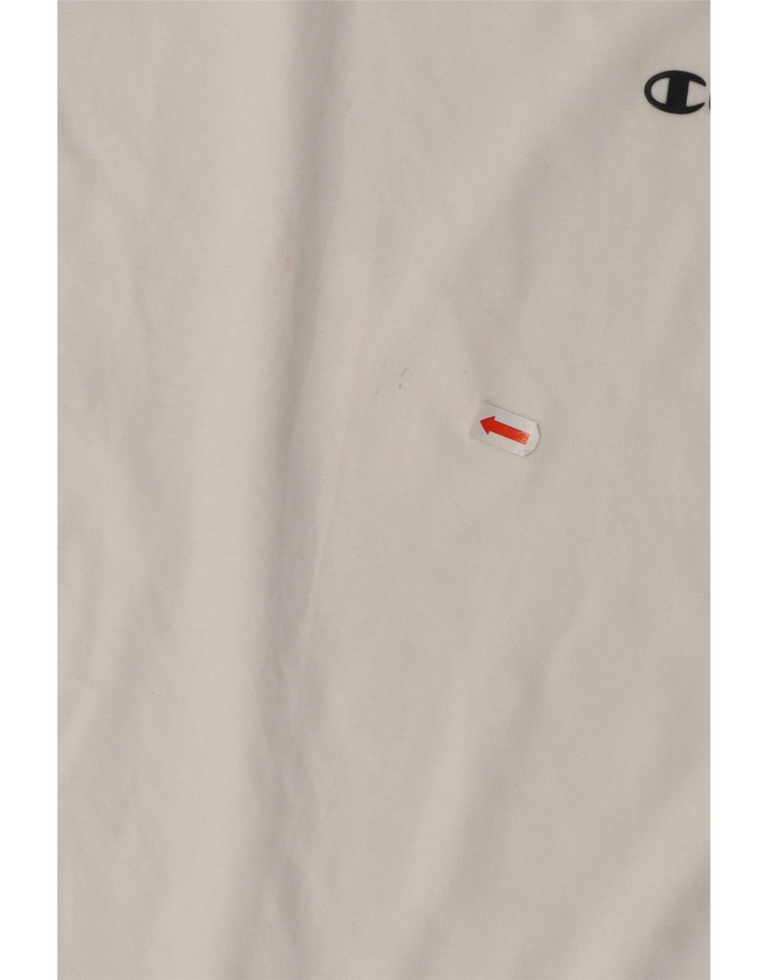 CHAMPION Boys T-Shirt Top 11-12 Years Large White Cotton