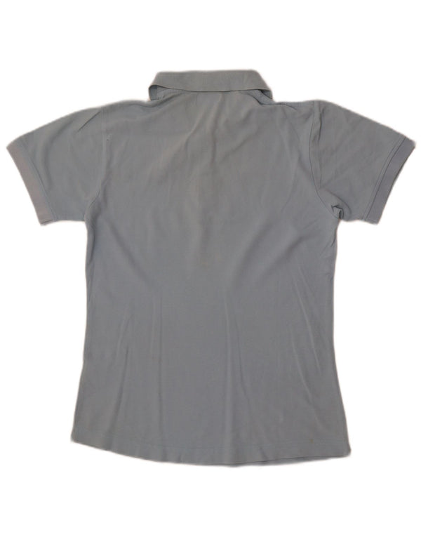 Kappa Dame Polo Shirt UK 12 Medium Blue Bomuld