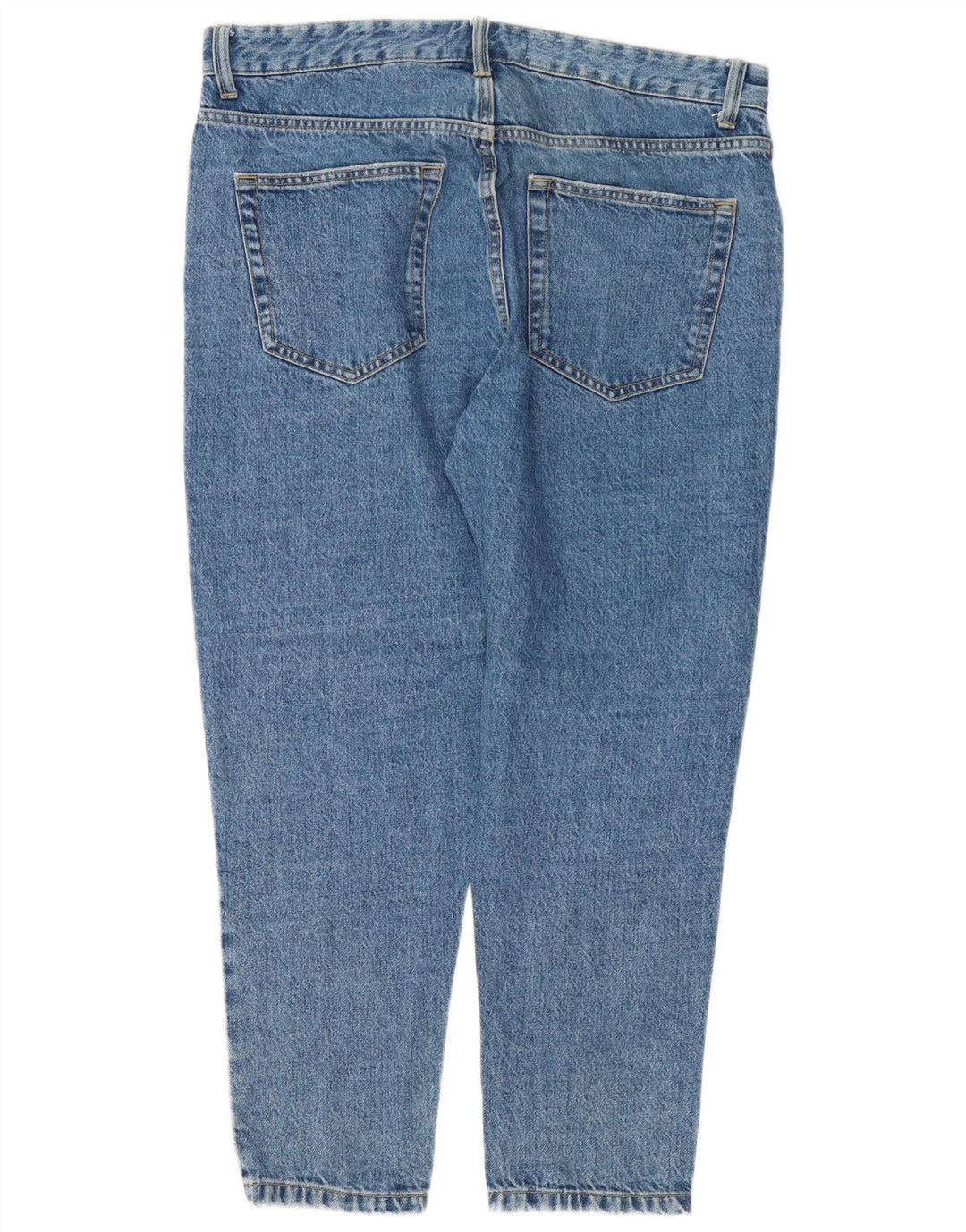 Zara Herre Tapered Jeans EU 44 Large W34 L27 Blå