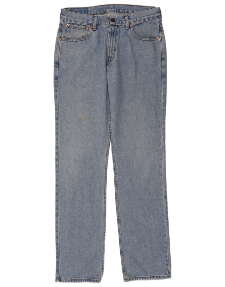 Levi's Herre 581 Straight Jeans W33 L34 Blå Bomuld
