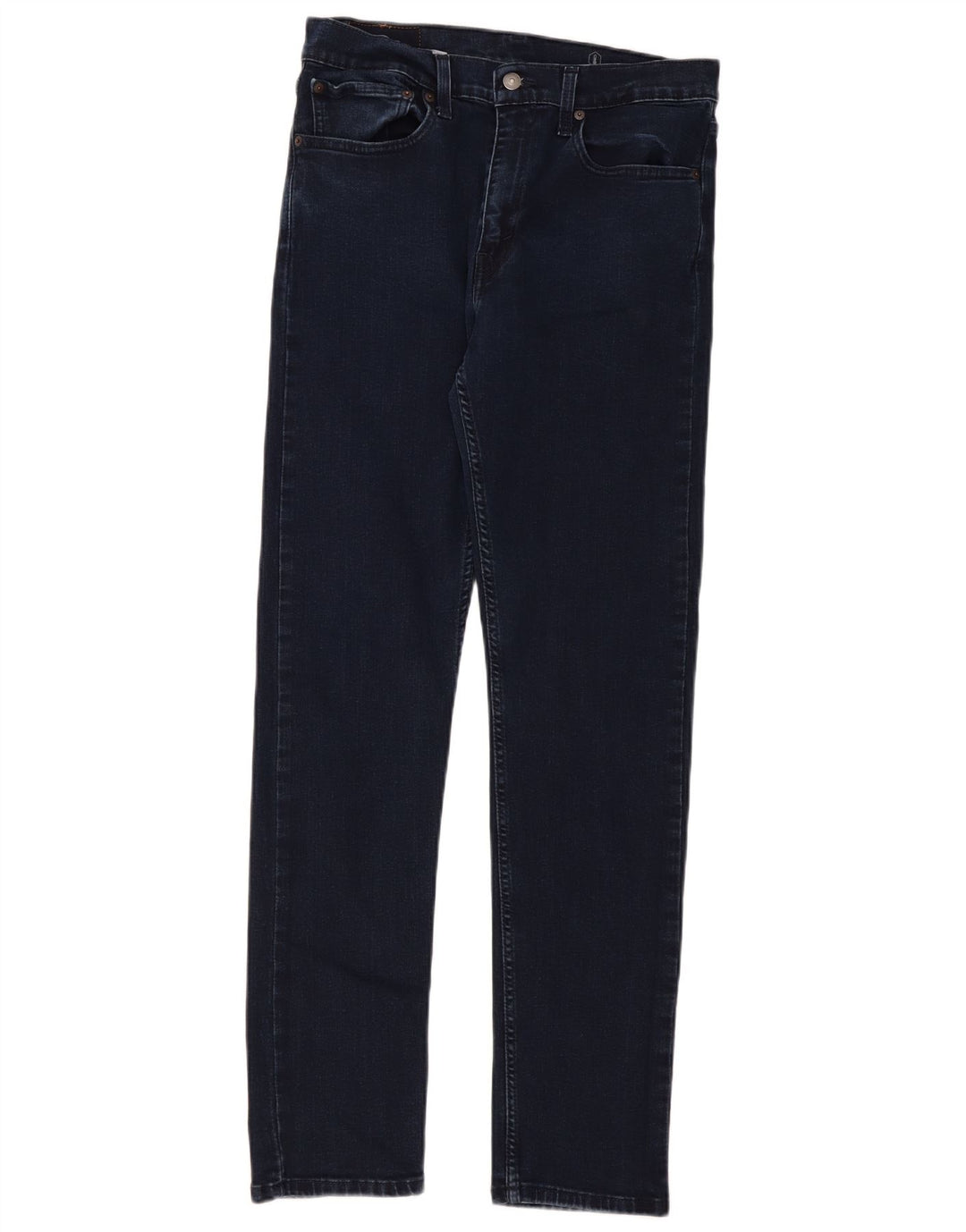 Levi's Herre 502 tilspidsede jeans W34 L34 Marineblå bomuld