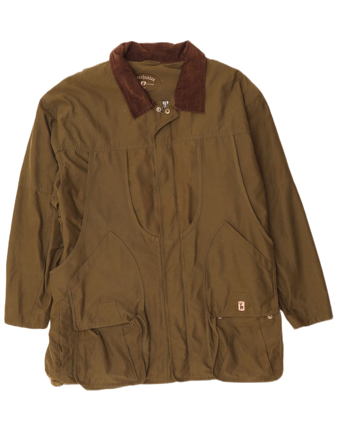 DEERHUNTER Herre Utility Jacket UK 44 2XL Khaki Polyamid