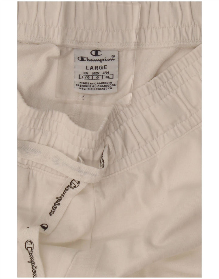 Champion Womens træningsdragt Bukser UK 14 Large White