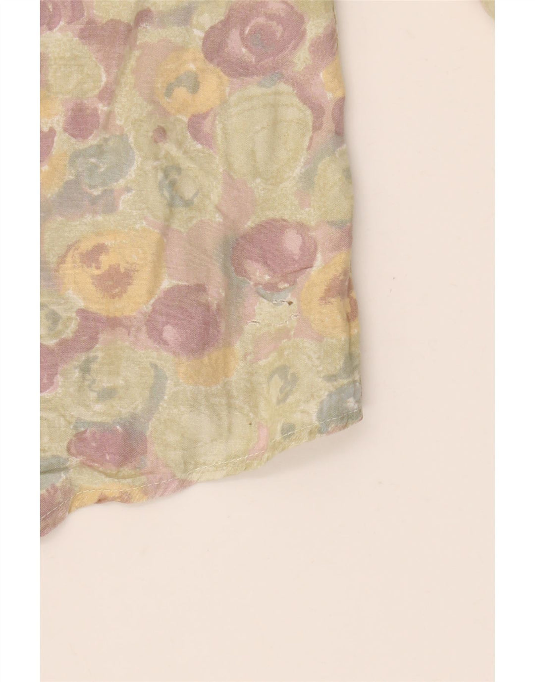 VINTAGE herreskjorte stor flerfarvet blomster