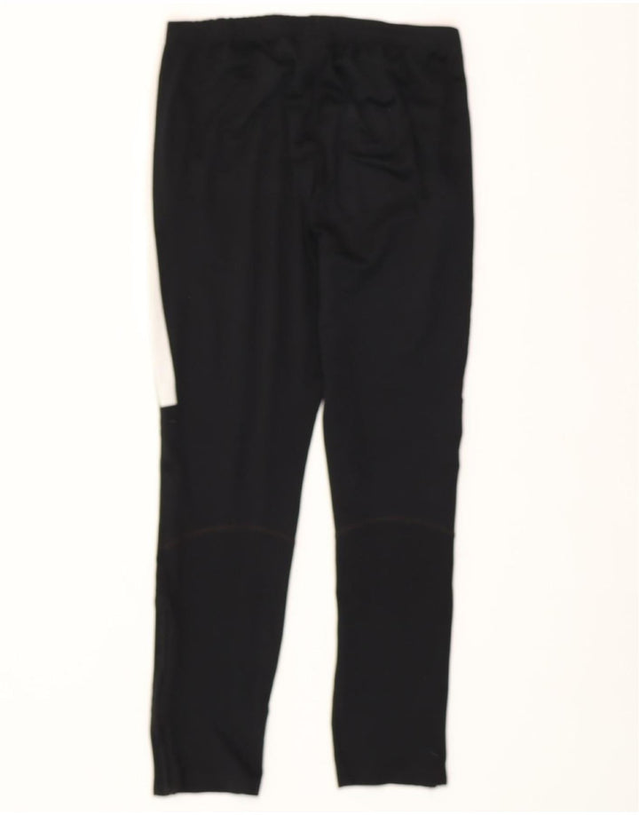 NIKE Mens Dri Fit Tracksuit Trousers Medium  Black Colourblock Polyester