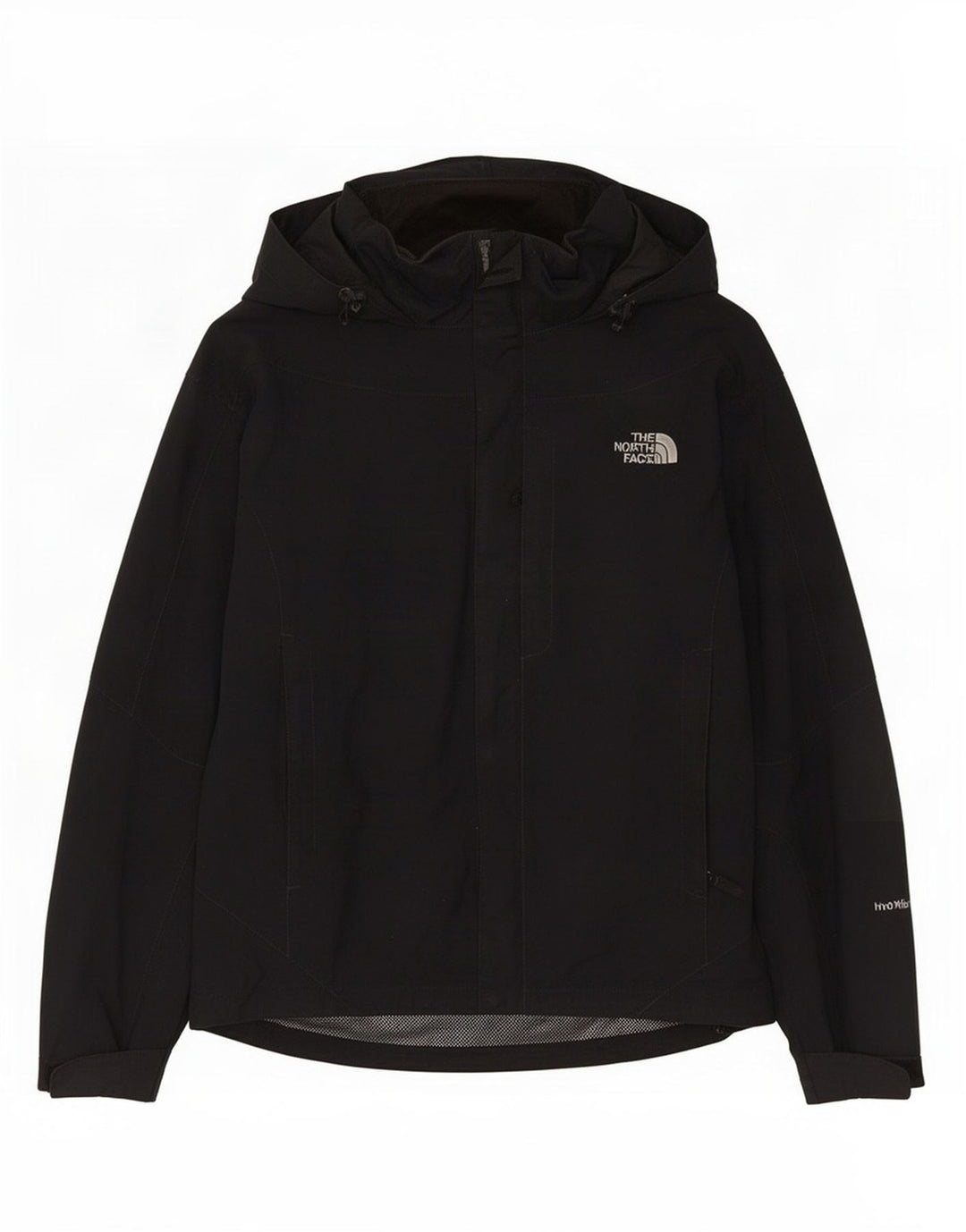 The North Face Regnjakke med hætte til mænd UK 38 Medium Sort Nylon