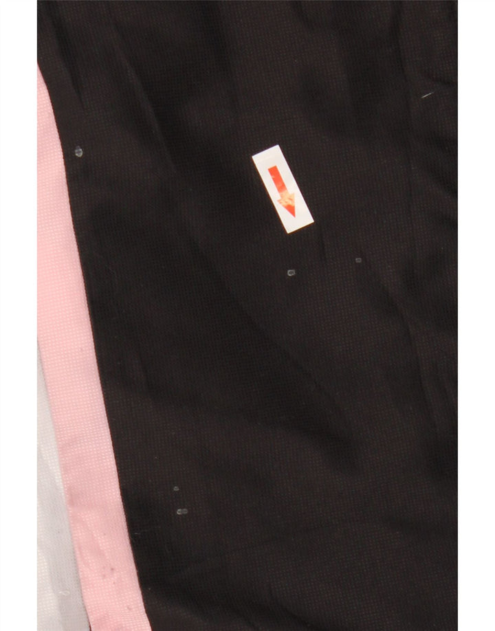 Lotto Dame grafisk træningsdragt Top Jacket UK 10 Small Black Colourblock