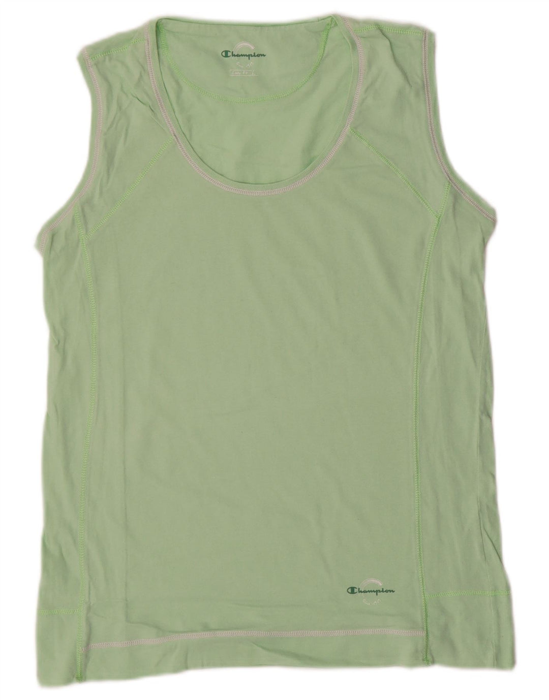 CHAMPION Dame Easy Fit Vest Top UK 14 Large Grøn