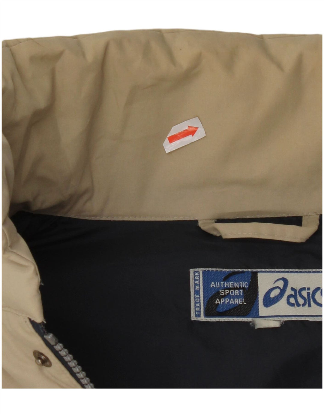 Asics Herre Polstret Gilet UK 42 XL Beige Polyester