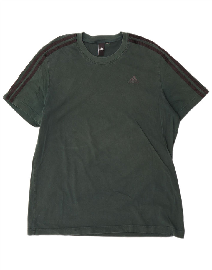 Adidas Herre T-Shirt Top Stor Grøn