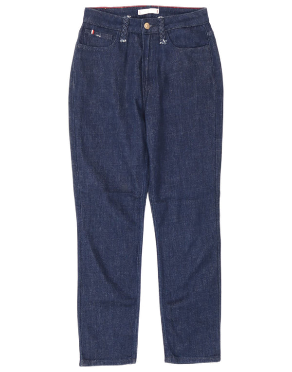 Tommy Hilfiger Womens Cigarette Slim Jeans W27 L28 Navy Blue