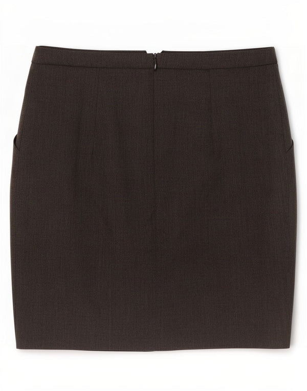 Zara Mini-nederdel til kvinder Small W26 Grå polyester