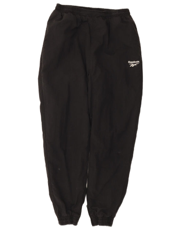 Reebok Mens Classic Tracksuit Trousers Joggers Medium Black Polyester