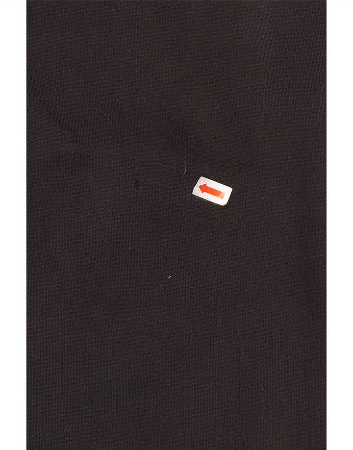 ADIDAS træningsdragt topjakke til kvinder UK 12 Medium Black Colourblock