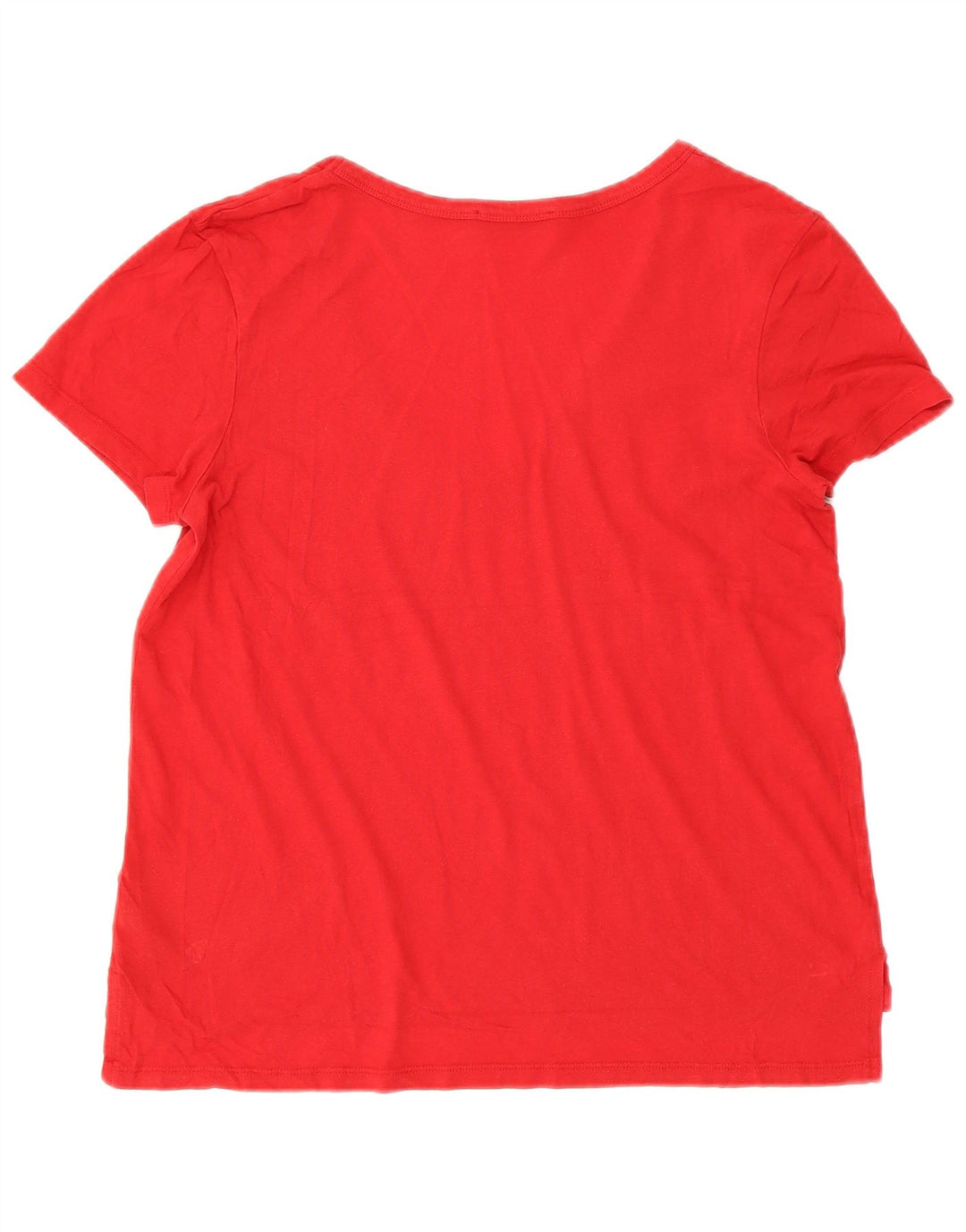 OASIS Dame T-Shirt Top UK 14 Medium Rød