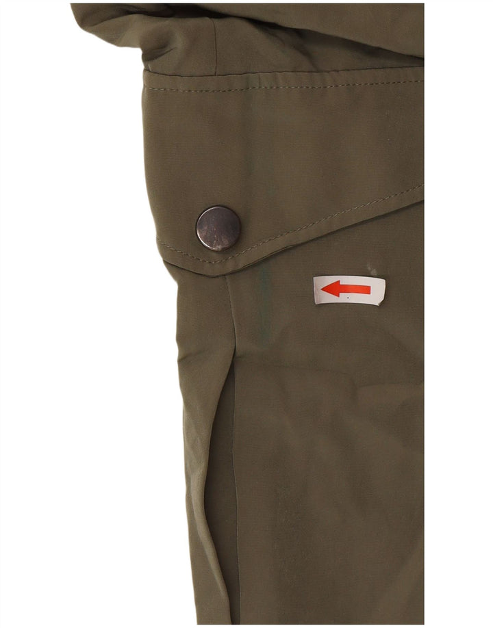 Zara Joggers Cargo Bukser Small W28 L27 Khaki Polyester