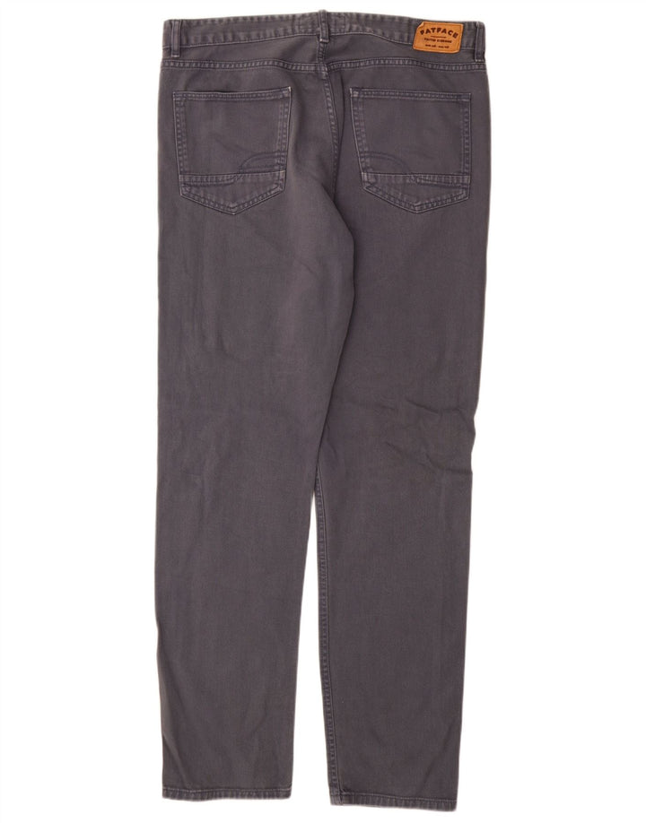 Fat Face Herre tilspidsede jeans W34 L32 Grå Bomuld